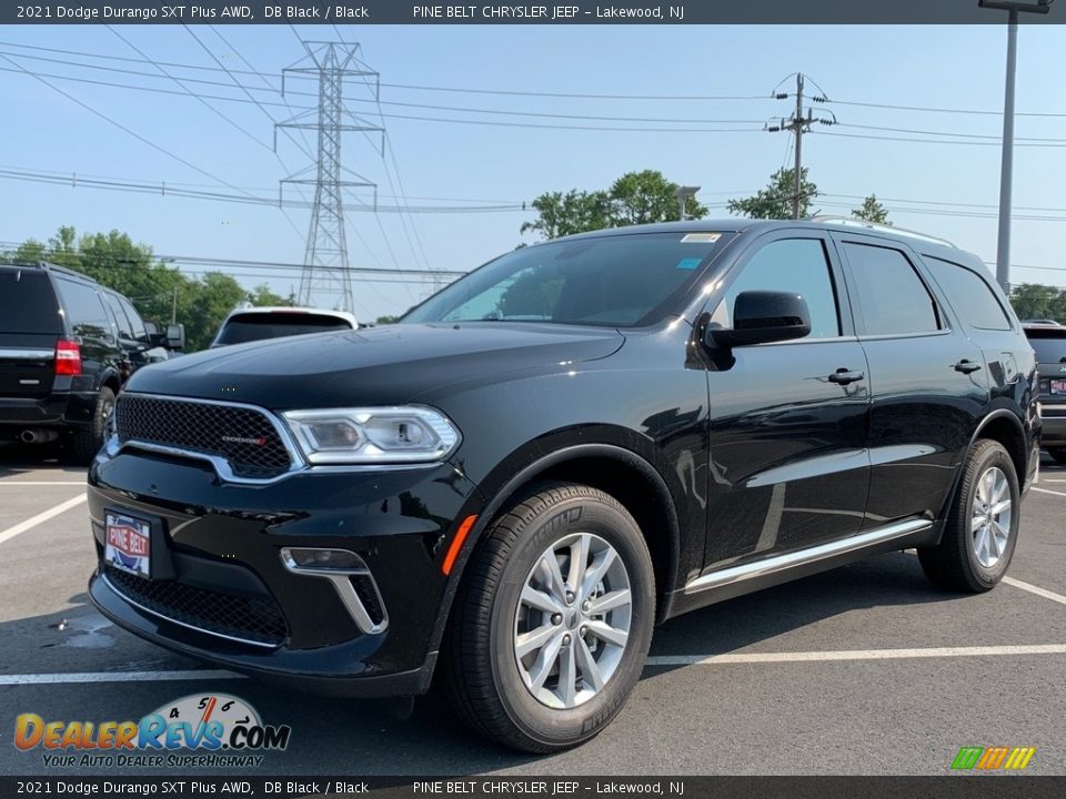 2021 Dodge Durango SXT Plus AWD DB Black / Black Photo #1