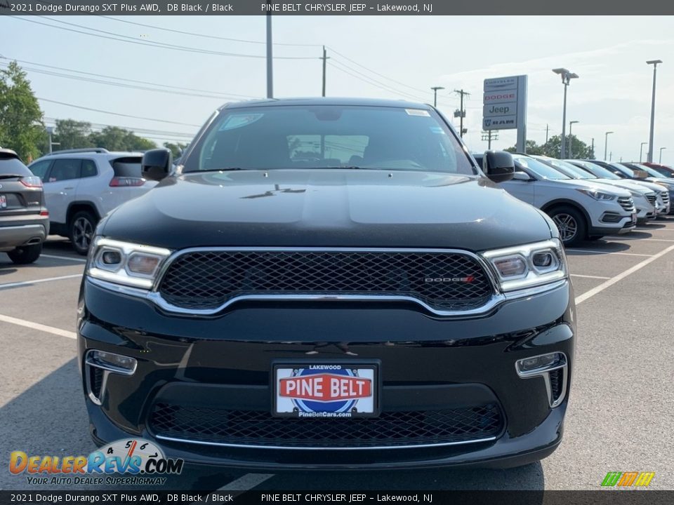 2021 Dodge Durango SXT Plus AWD DB Black / Black Photo #3