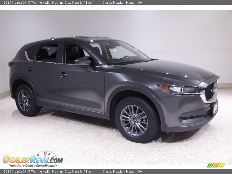 2019 Mazda CX-5 Touring AWD Machine Gray Metallic / Black Photo #1