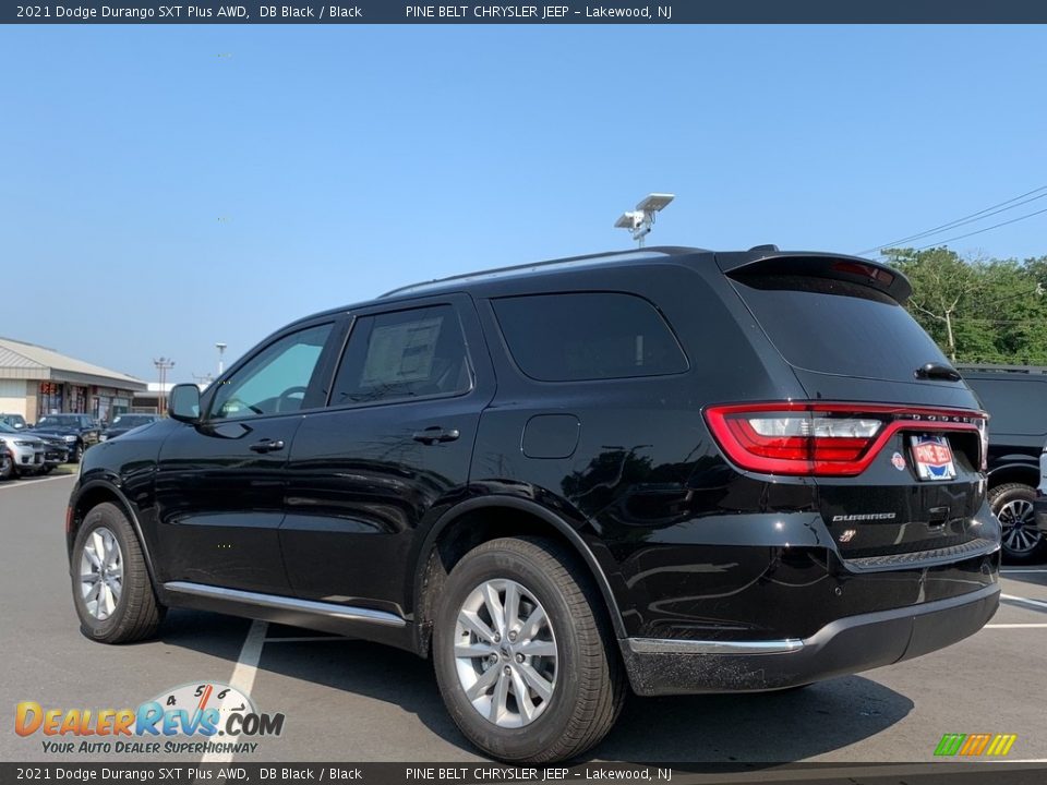 2021 Dodge Durango SXT Plus AWD DB Black / Black Photo #6