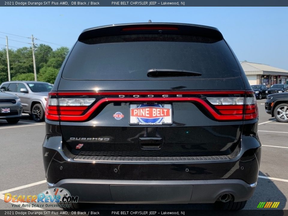 2021 Dodge Durango SXT Plus AWD DB Black / Black Photo #7