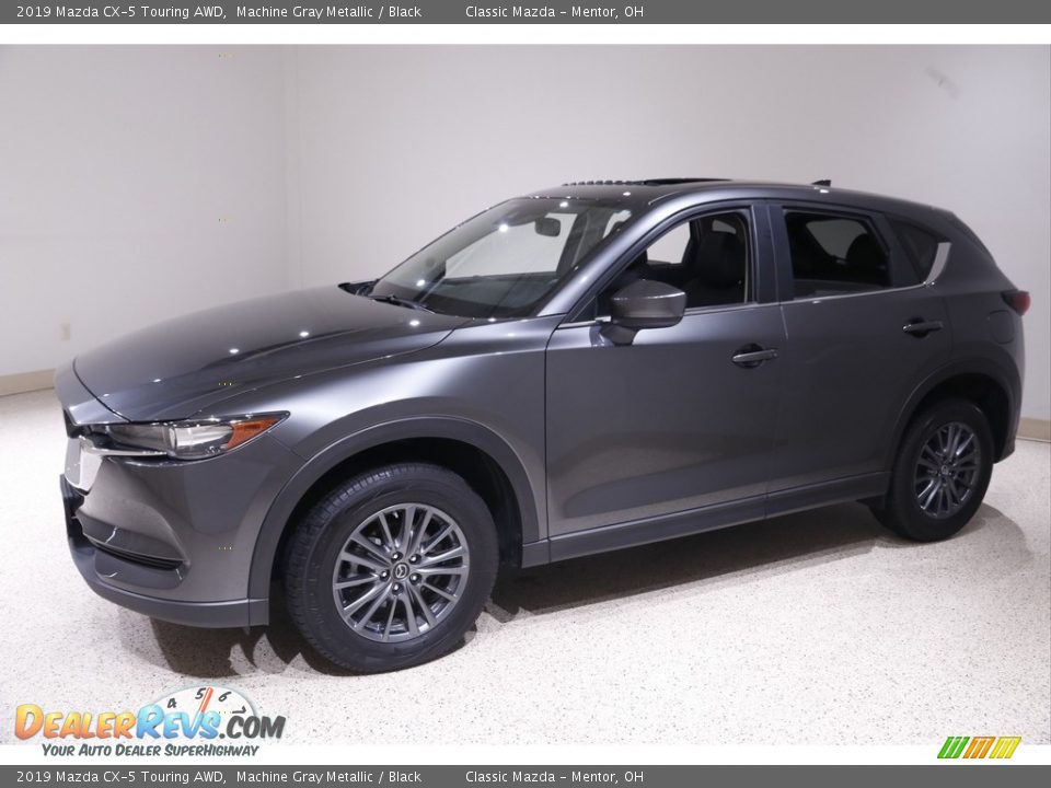 2019 Mazda CX-5 Touring AWD Machine Gray Metallic / Black Photo #3