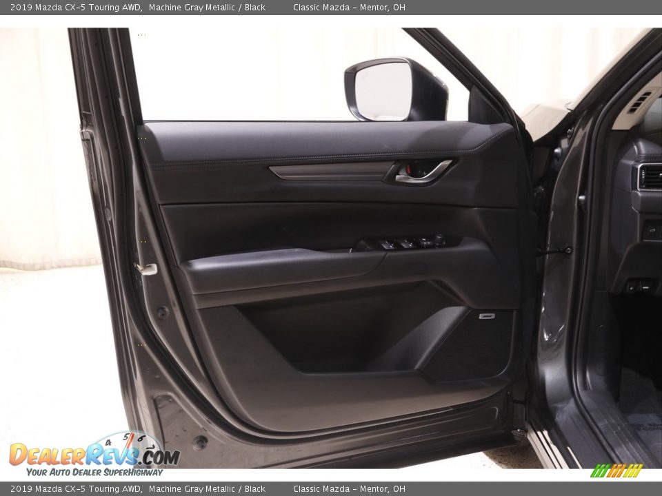 2019 Mazda CX-5 Touring AWD Machine Gray Metallic / Black Photo #4