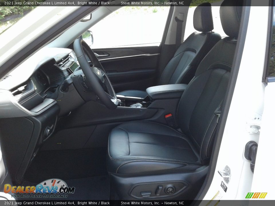 2021 Jeep Grand Cherokee L Limited 4x4 Bright White / Black Photo #11