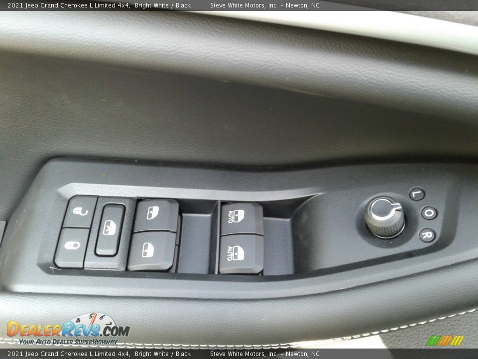 2021 Jeep Grand Cherokee L Limited 4x4 Bright White / Black Photo #12
