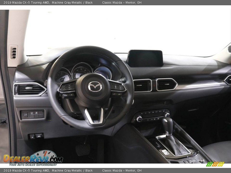 2019 Mazda CX-5 Touring AWD Machine Gray Metallic / Black Photo #6