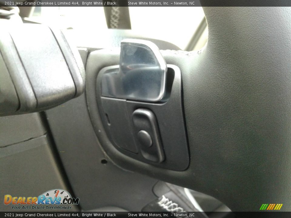 2021 Jeep Grand Cherokee L Limited 4x4 Bright White / Black Photo #13