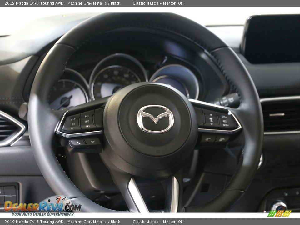 2019 Mazda CX-5 Touring AWD Machine Gray Metallic / Black Photo #7
