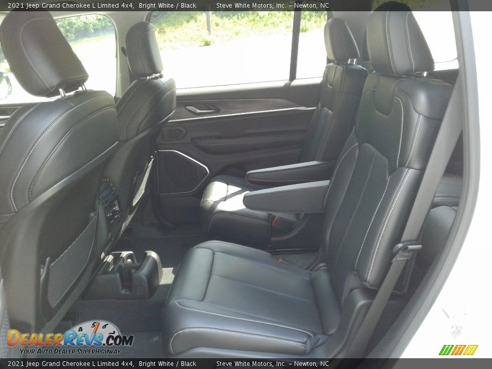 2021 Jeep Grand Cherokee L Limited 4x4 Bright White / Black Photo #15
