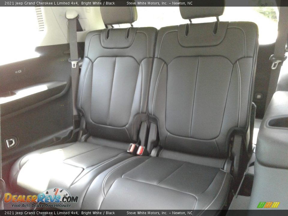 2021 Jeep Grand Cherokee L Limited 4x4 Bright White / Black Photo #16
