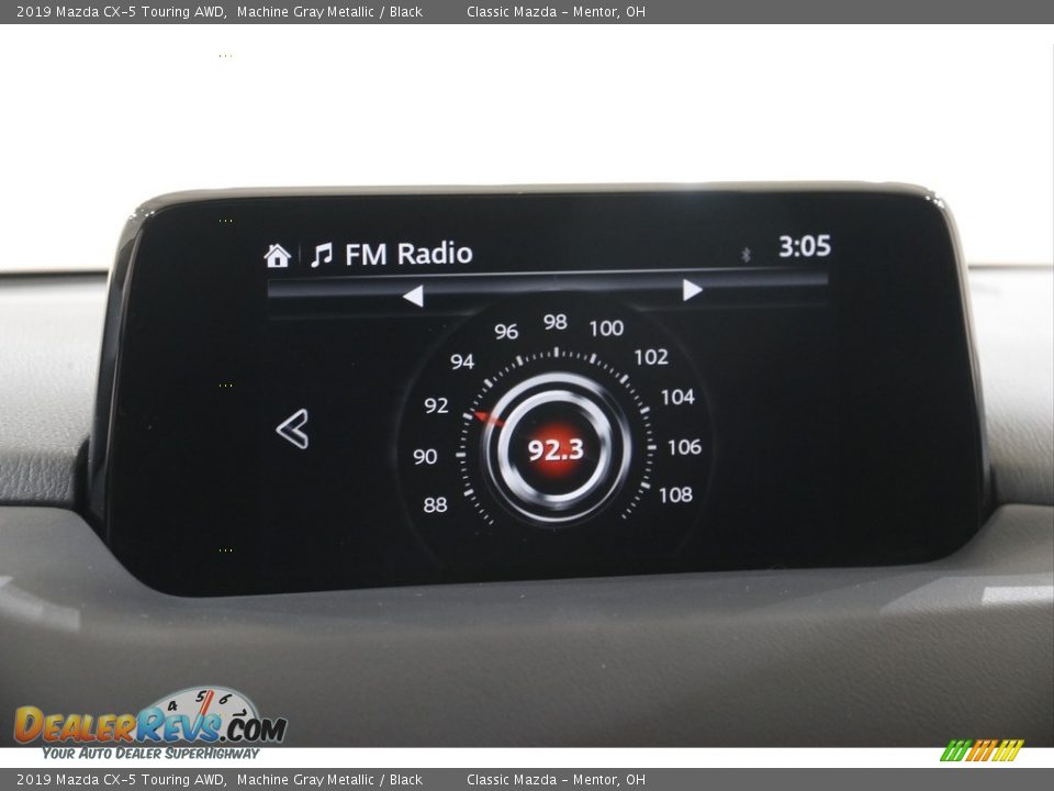 2019 Mazda CX-5 Touring AWD Machine Gray Metallic / Black Photo #10