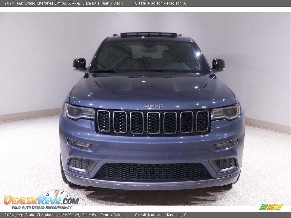 2020 Jeep Grand Cherokee Limited X 4x4 Slate Blue Pearl / Black Photo #2