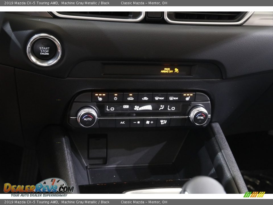 2019 Mazda CX-5 Touring AWD Machine Gray Metallic / Black Photo #12