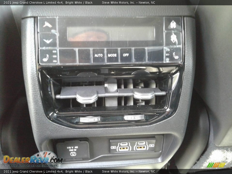 2021 Jeep Grand Cherokee L Limited 4x4 Bright White / Black Photo #18