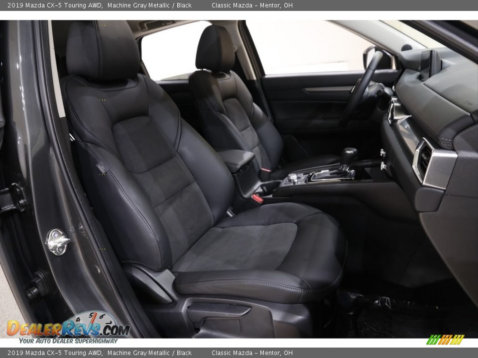 2019 Mazda CX-5 Touring AWD Machine Gray Metallic / Black Photo #14