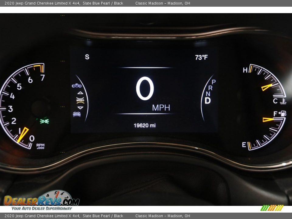 2020 Jeep Grand Cherokee Limited X 4x4 Slate Blue Pearl / Black Photo #8