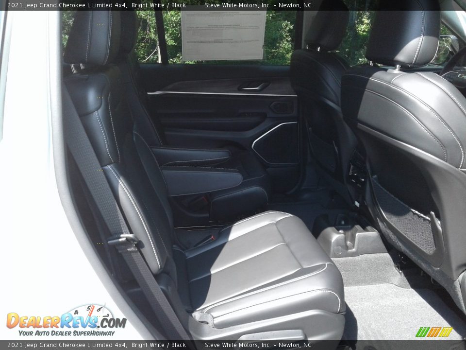 2021 Jeep Grand Cherokee L Limited 4x4 Bright White / Black Photo #22