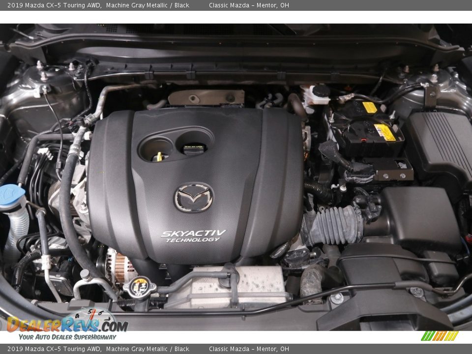 2019 Mazda CX-5 Touring AWD Machine Gray Metallic / Black Photo #18