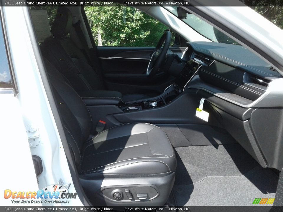 2021 Jeep Grand Cherokee L Limited 4x4 Bright White / Black Photo #23