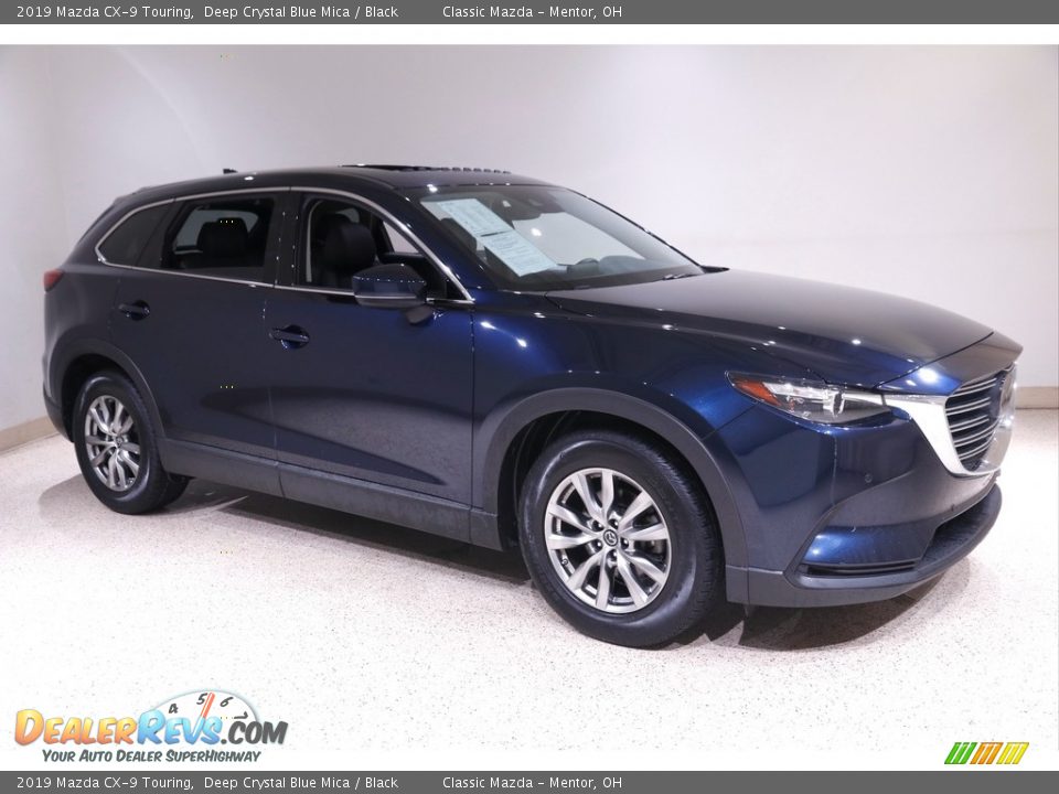 Deep Crystal Blue Mica 2019 Mazda CX-9 Touring Photo #1