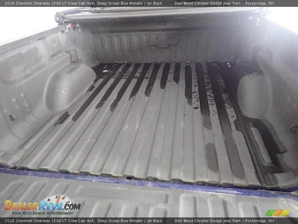 2016 Chevrolet Silverado 1500 LT Crew Cab 4x4 Deep Ocean Blue Metallic / Jet Black Photo #12