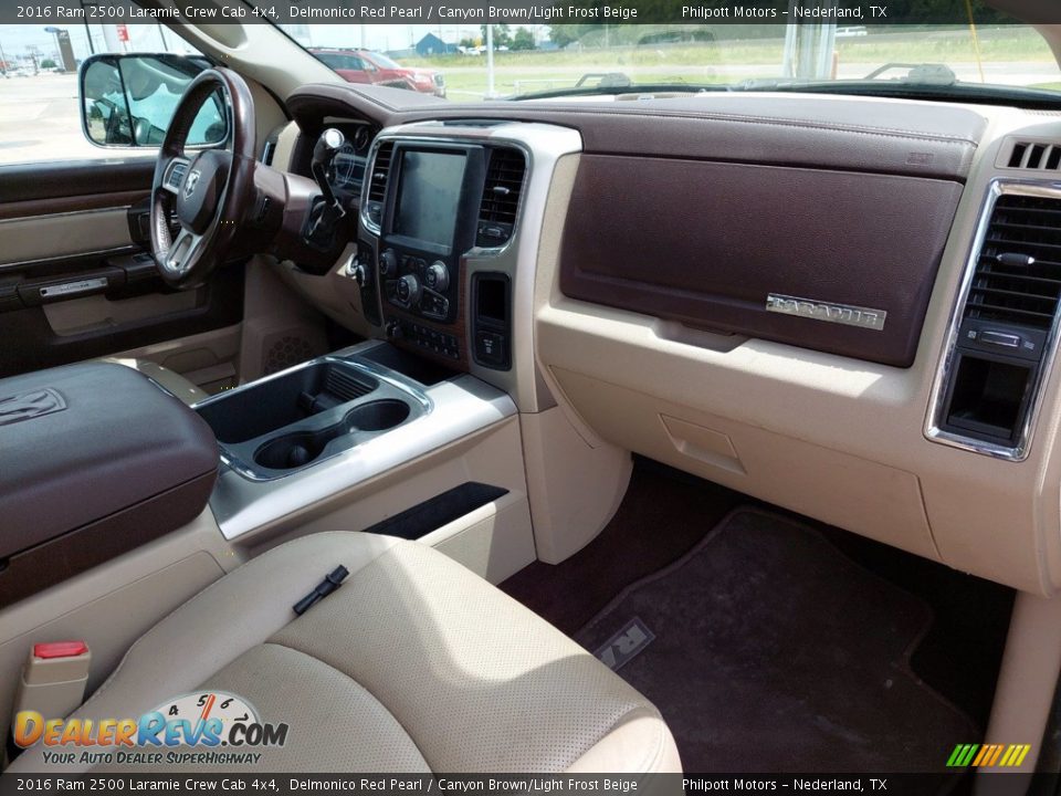 Front Seat of 2016 Ram 2500 Laramie Crew Cab 4x4 Photo #29