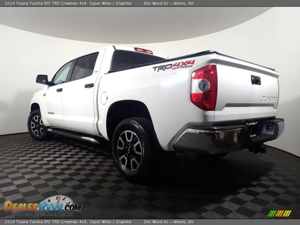 2014 Toyota Tundra SR5 TRD Crewmax 4x4 Super White / Graphite Photo #11