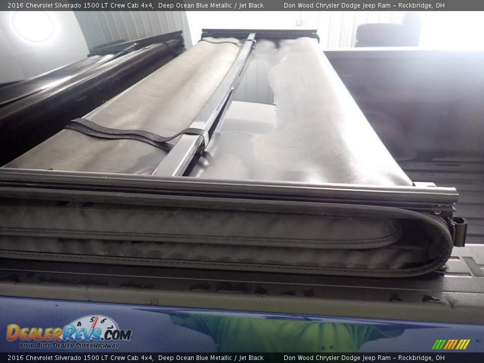 2016 Chevrolet Silverado 1500 LT Crew Cab 4x4 Deep Ocean Blue Metallic / Jet Black Photo #13