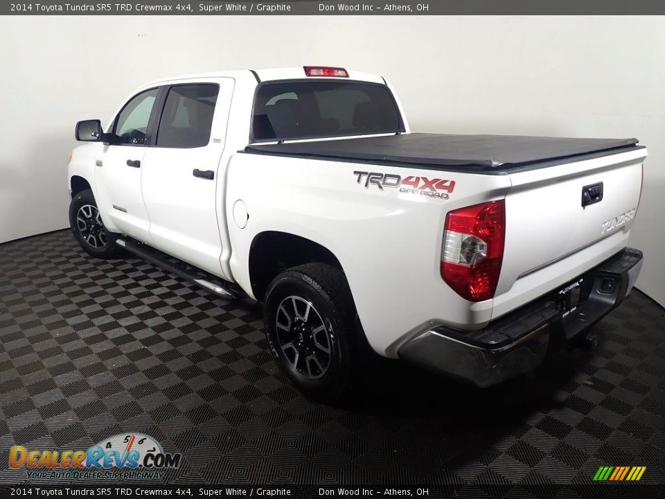 2014 Toyota Tundra SR5 TRD Crewmax 4x4 Super White / Graphite Photo #12