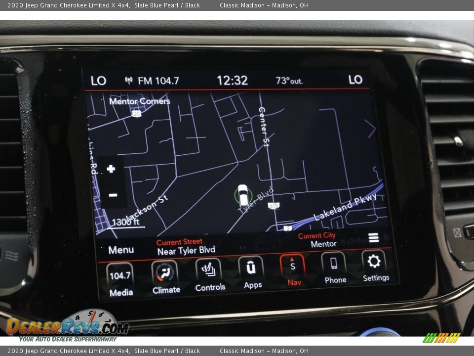 2020 Jeep Grand Cherokee Limited X 4x4 Slate Blue Pearl / Black Photo #13