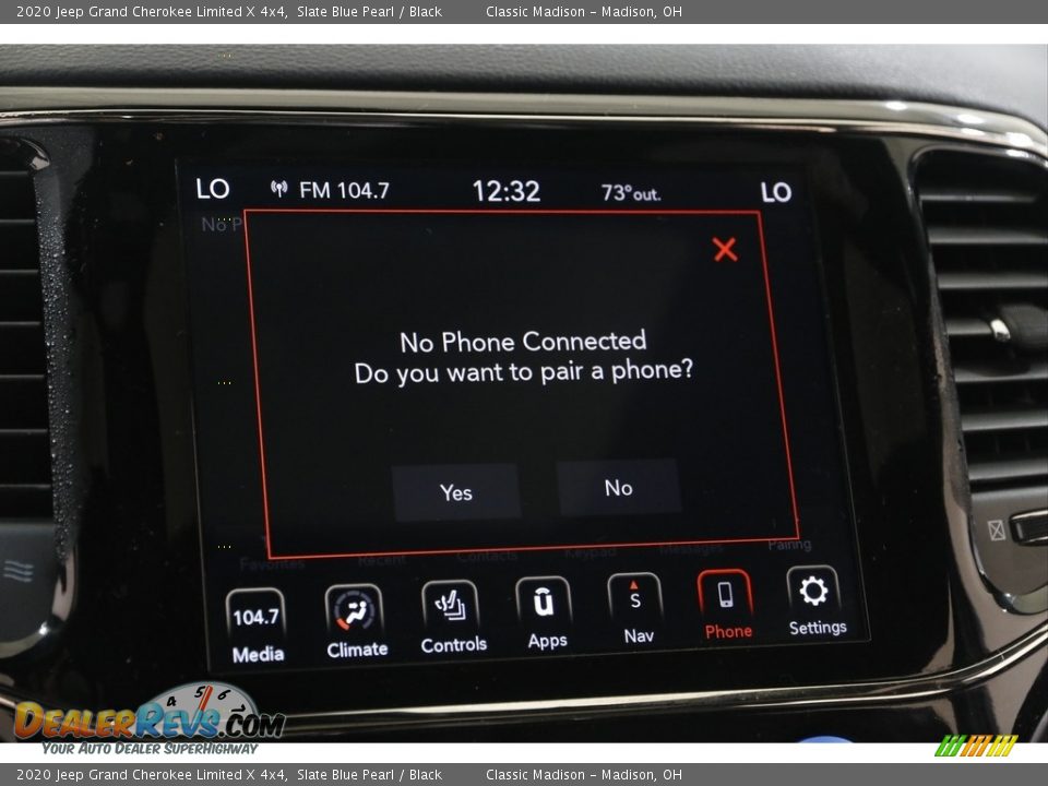 2020 Jeep Grand Cherokee Limited X 4x4 Slate Blue Pearl / Black Photo #14