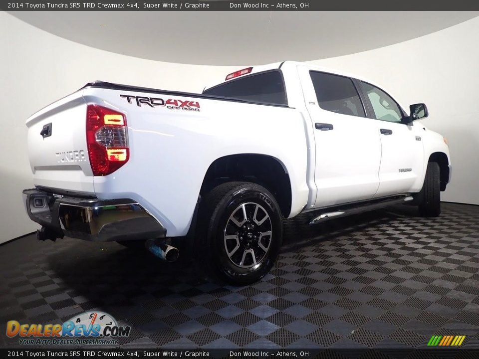 2014 Toyota Tundra SR5 TRD Crewmax 4x4 Super White / Graphite Photo #15