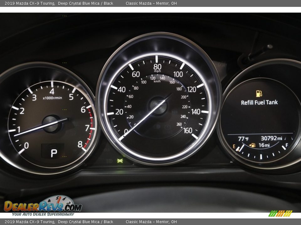 2019 Mazda CX-9 Touring Gauges Photo #8