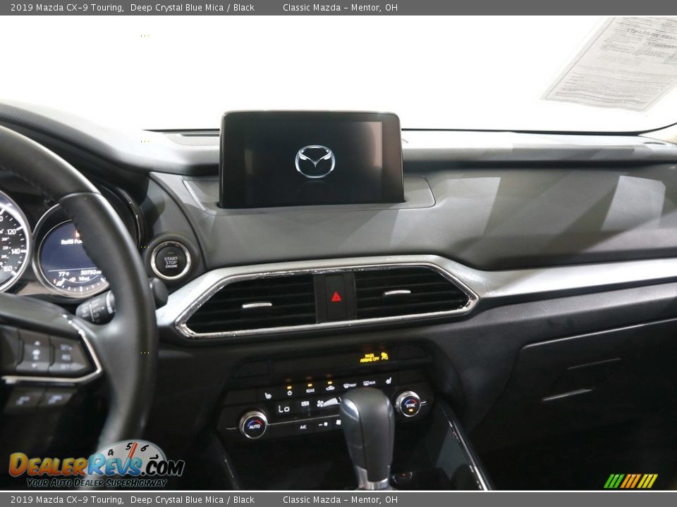 2019 Mazda CX-9 Touring Deep Crystal Blue Mica / Black Photo #9
