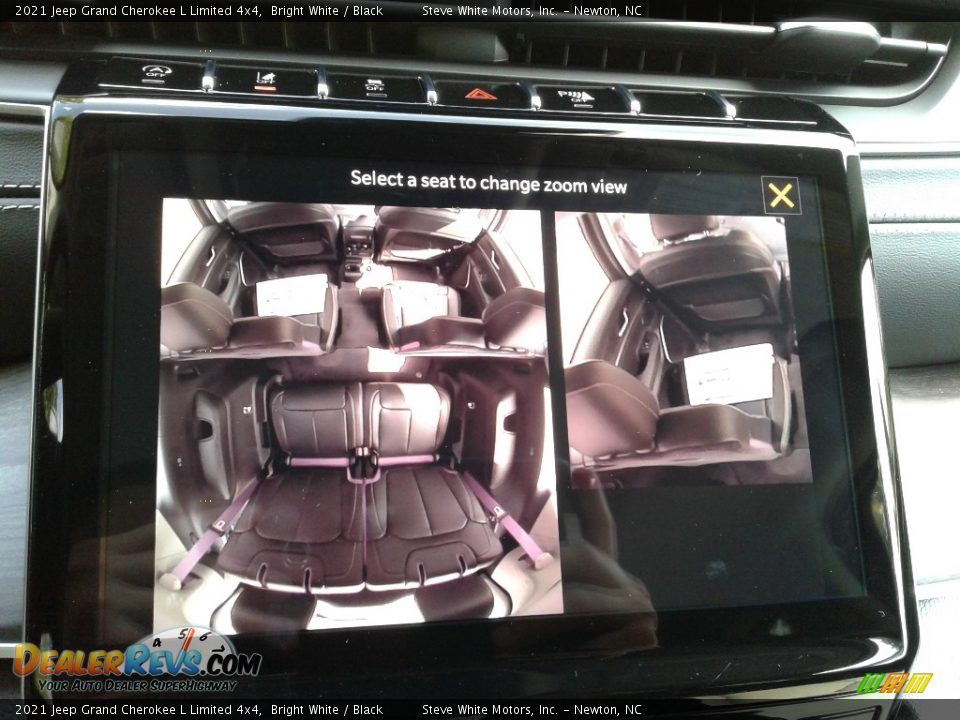 2021 Jeep Grand Cherokee L Limited 4x4 Bright White / Black Photo #31