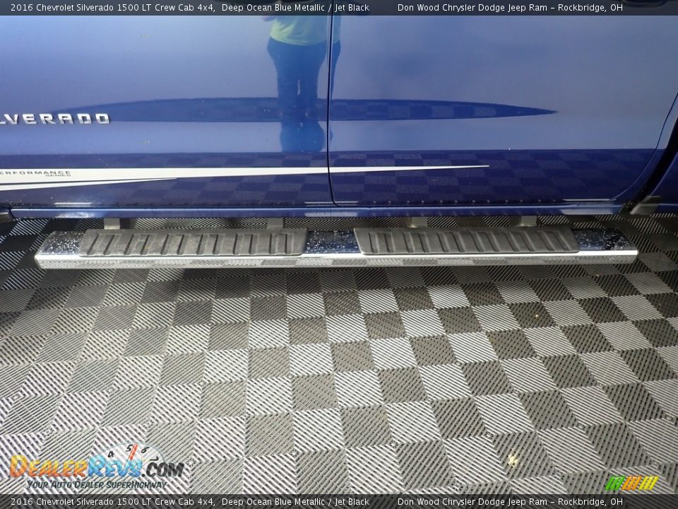 2016 Chevrolet Silverado 1500 LT Crew Cab 4x4 Deep Ocean Blue Metallic / Jet Black Photo #20