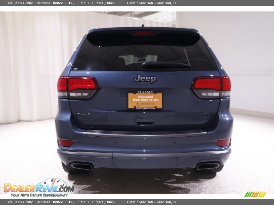 2020 Jeep Grand Cherokee Limited X 4x4 Slate Blue Pearl / Black Photo #22