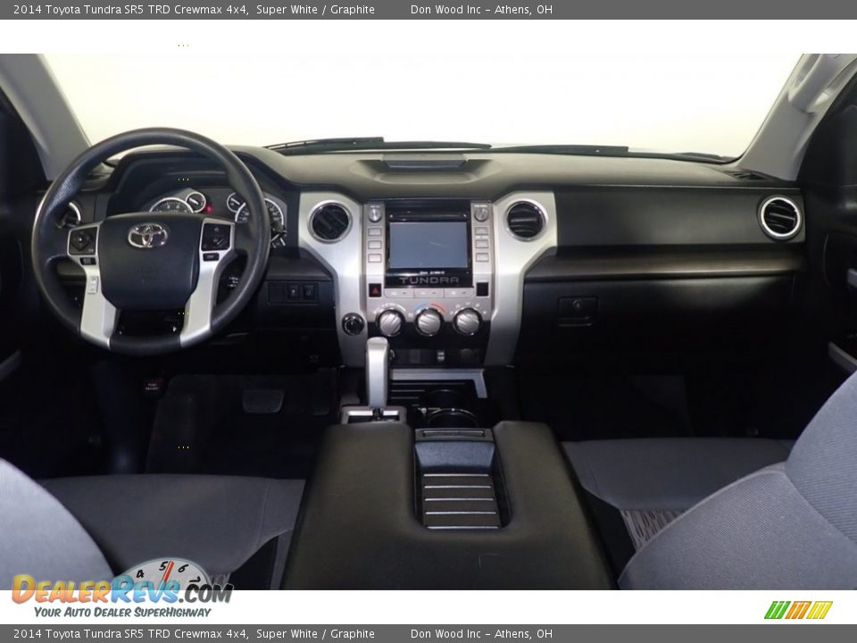 2014 Toyota Tundra SR5 TRD Crewmax 4x4 Super White / Graphite Photo #23