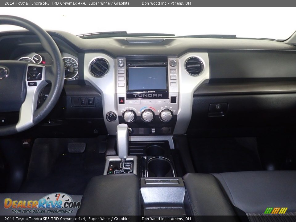 2014 Toyota Tundra SR5 TRD Crewmax 4x4 Super White / Graphite Photo #24