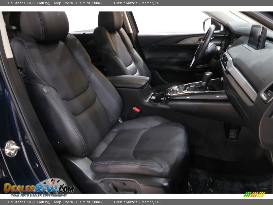2019 Mazda CX-9 Touring Deep Crystal Blue Mica / Black Photo #15