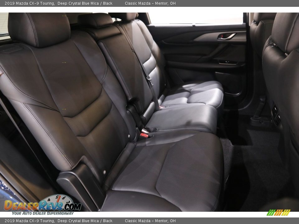 2019 Mazda CX-9 Touring Deep Crystal Blue Mica / Black Photo #16