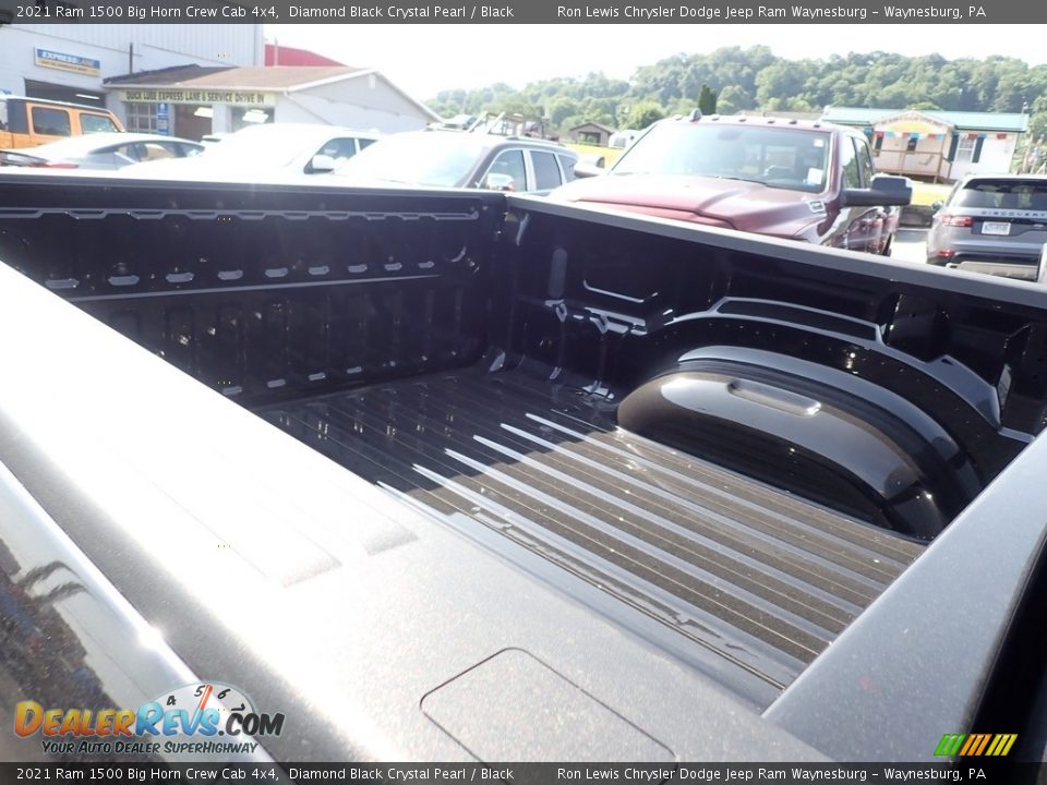 2021 Ram 1500 Big Horn Crew Cab 4x4 Diamond Black Crystal Pearl / Black Photo #12