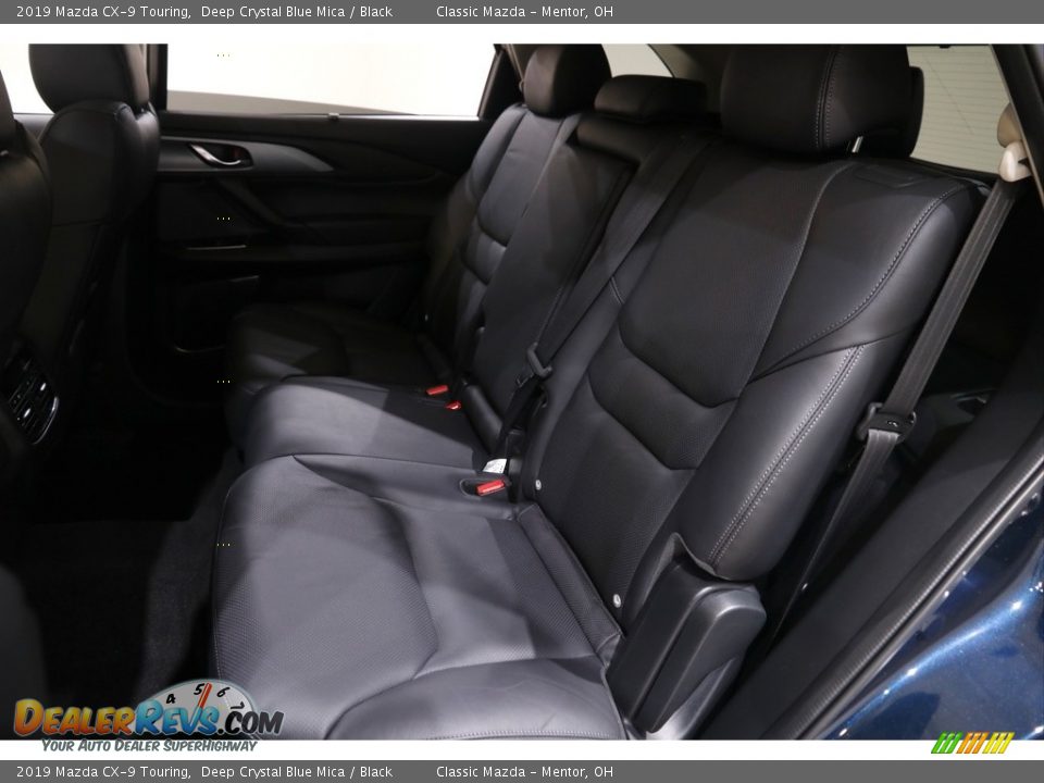 2019 Mazda CX-9 Touring Deep Crystal Blue Mica / Black Photo #17