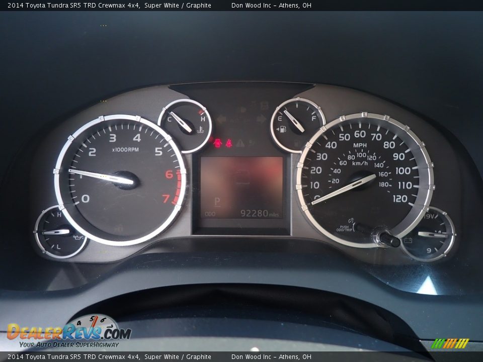 2014 Toyota Tundra SR5 TRD Crewmax 4x4 Super White / Graphite Photo #27