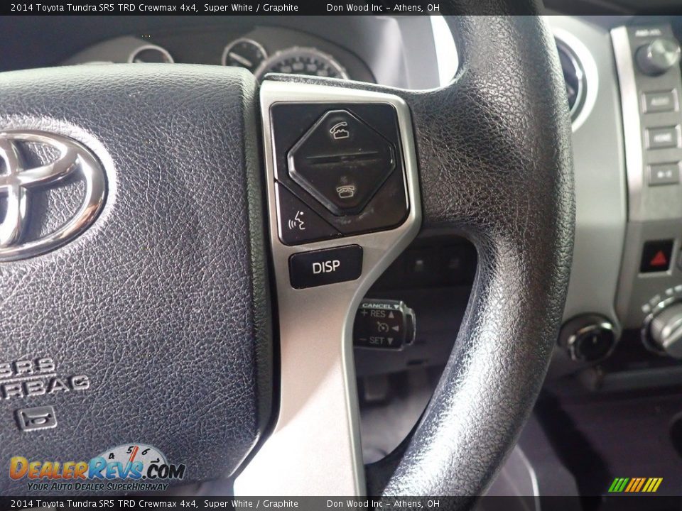2014 Toyota Tundra SR5 TRD Crewmax 4x4 Super White / Graphite Photo #29