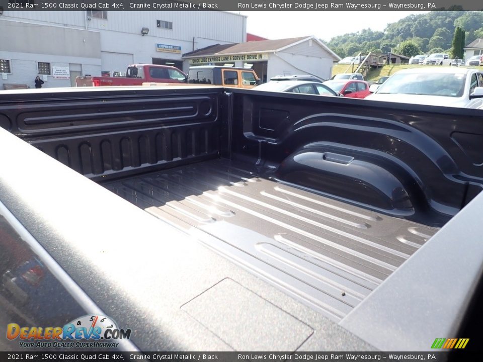 2021 Ram 1500 Classic Quad Cab 4x4 Granite Crystal Metallic / Black Photo #12