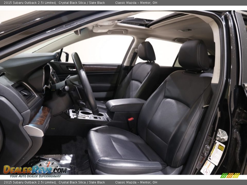 Front Seat of 2015 Subaru Outback 2.5i Limited Photo #5