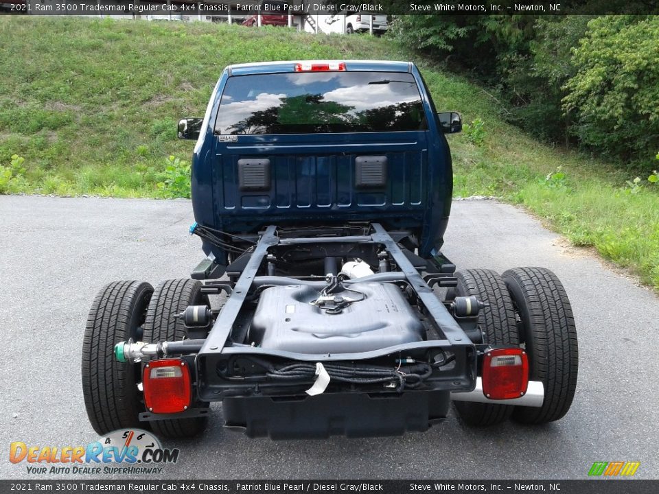 Undercarriage of 2021 Ram 3500 Tradesman Regular Cab 4x4 Chassis Photo #7