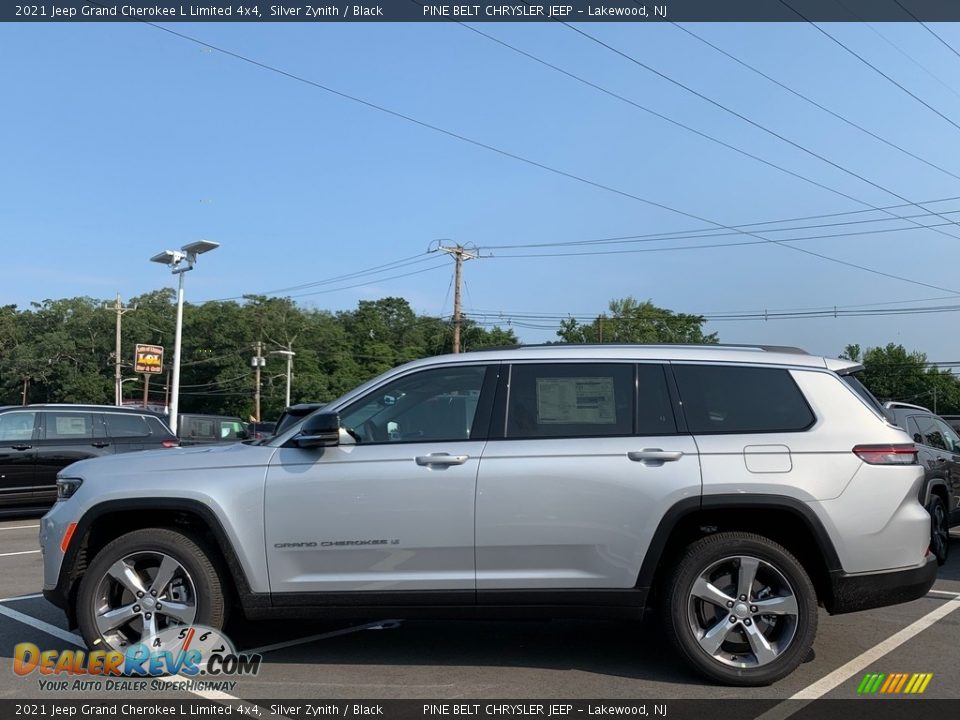 2021 Jeep Grand Cherokee L Limited 4x4 Silver Zynith / Black Photo #4