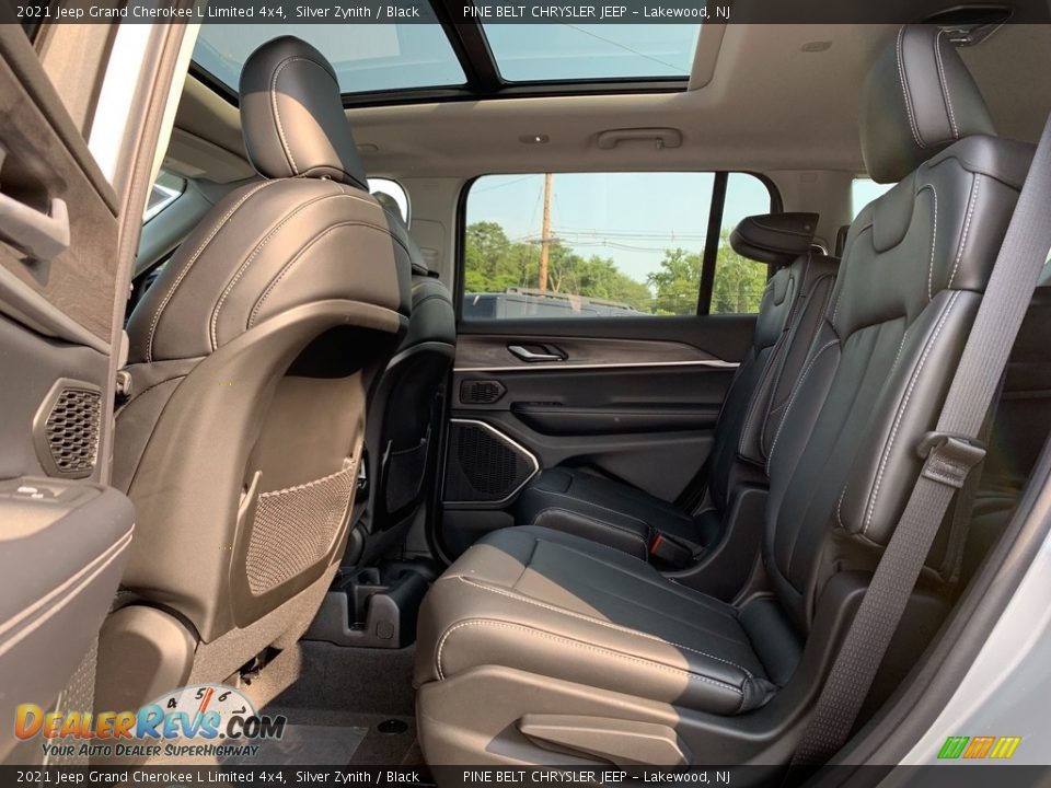 2021 Jeep Grand Cherokee L Limited 4x4 Silver Zynith / Black Photo #9